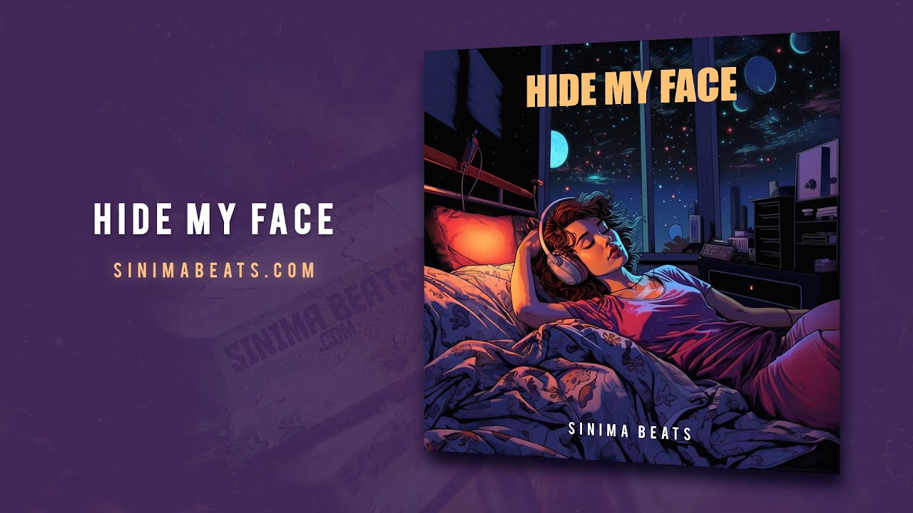 HIDE MY FACE Instrumental (Ambient Pop | Deep Guitar Beat) Sinima Beats 2