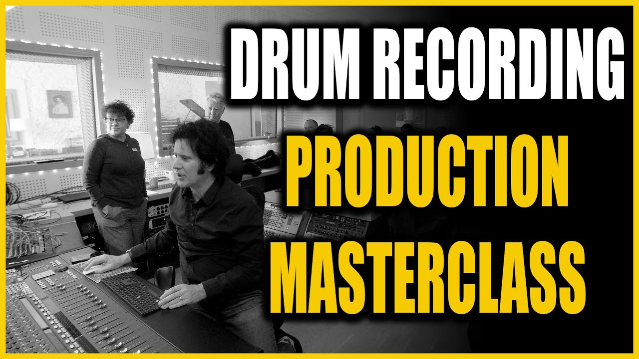 Recording Dry Drums - Production Masterclass at Limusic 2