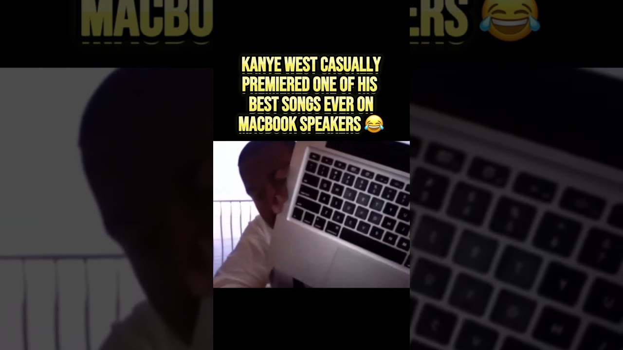 Kanye Really Premiered This Song on His Macbook 😂🤯 2