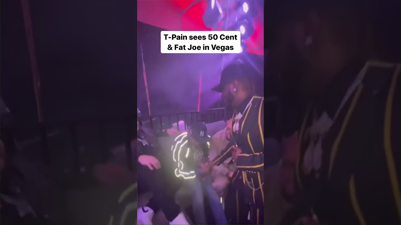 T Pain Sees 50 Cent In Da Club 😂 #tpain #50cent #hiphop 2