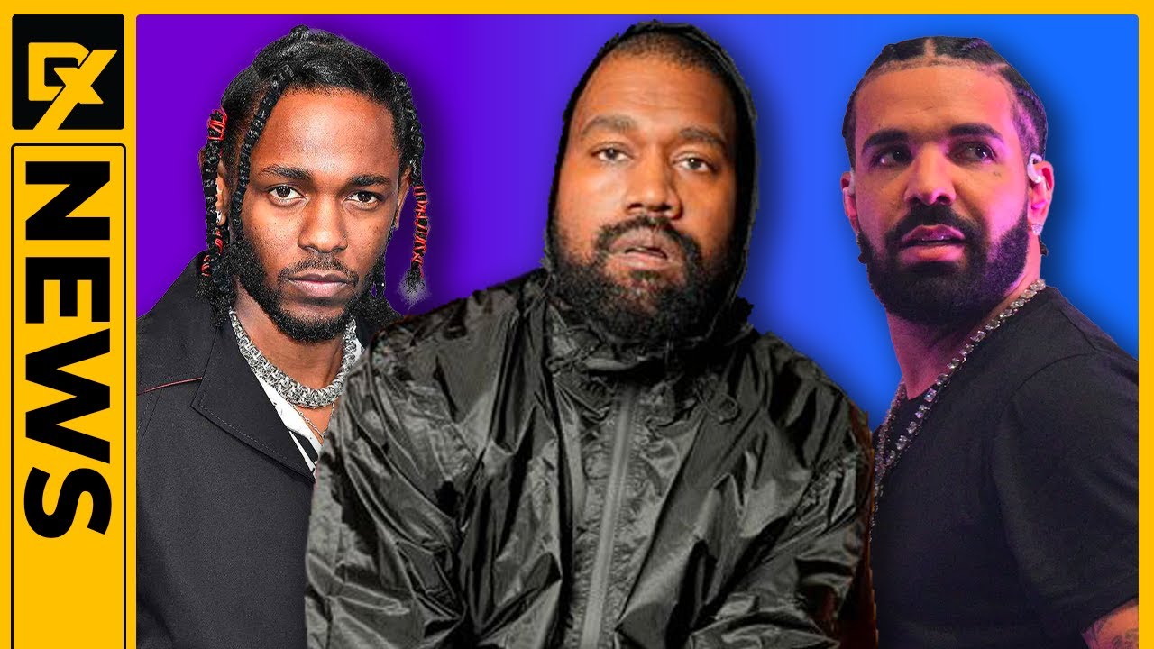 Kanye (Shockingly) Sides With Kendrick In Drake Beef 2