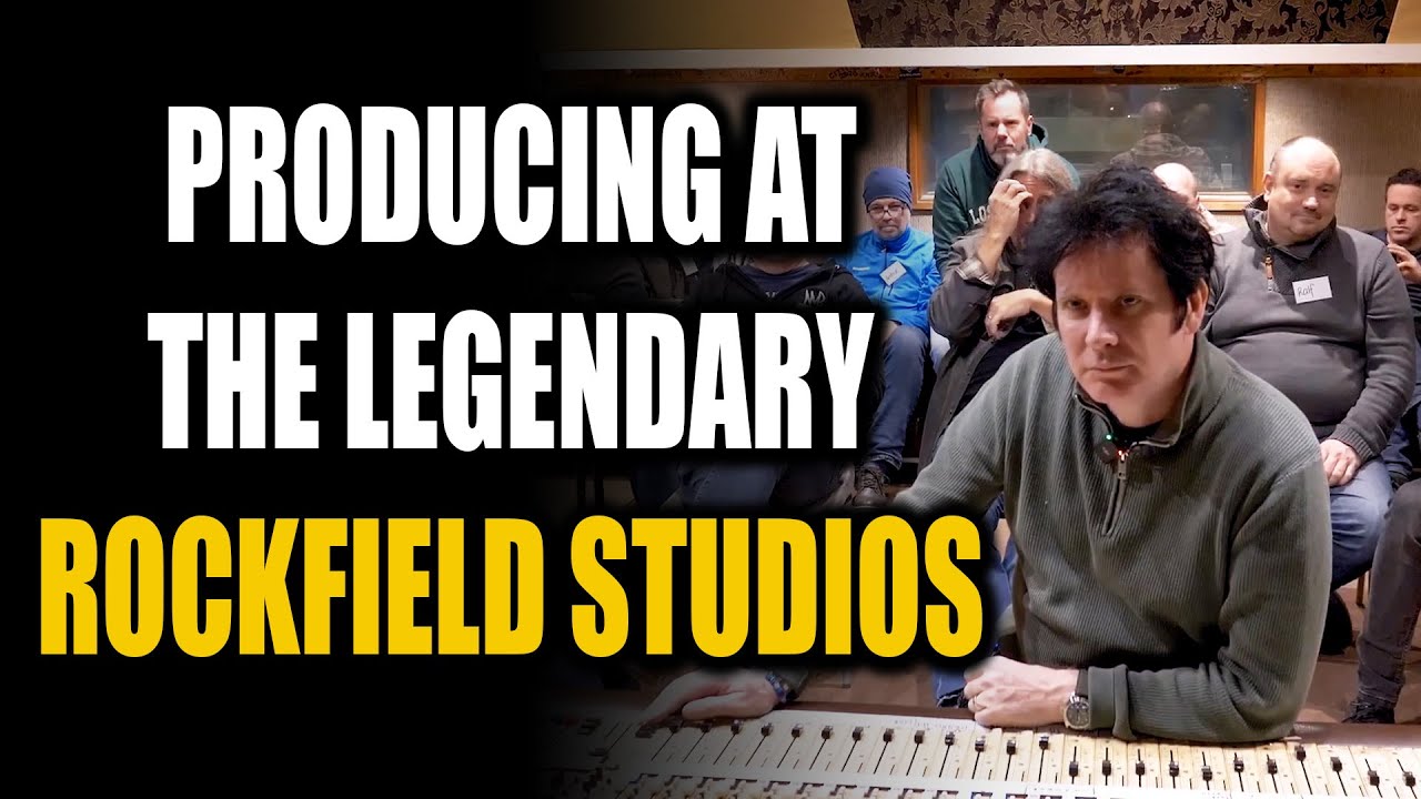 ROCKFIELD STUDIOS - Recording DRUMS and BASS Where They Recorded QUEEN's 'Bohemian Rhapsody' 2
