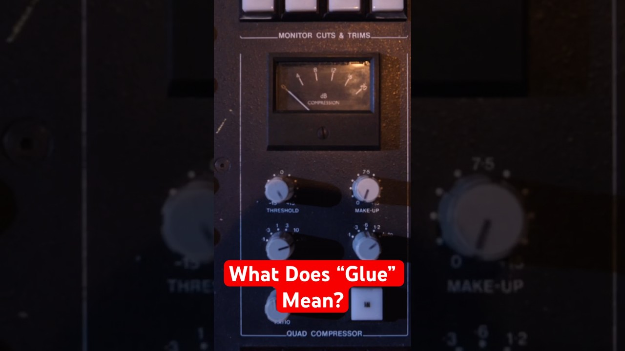 What Does “Glue” Mean When Mixing? 2