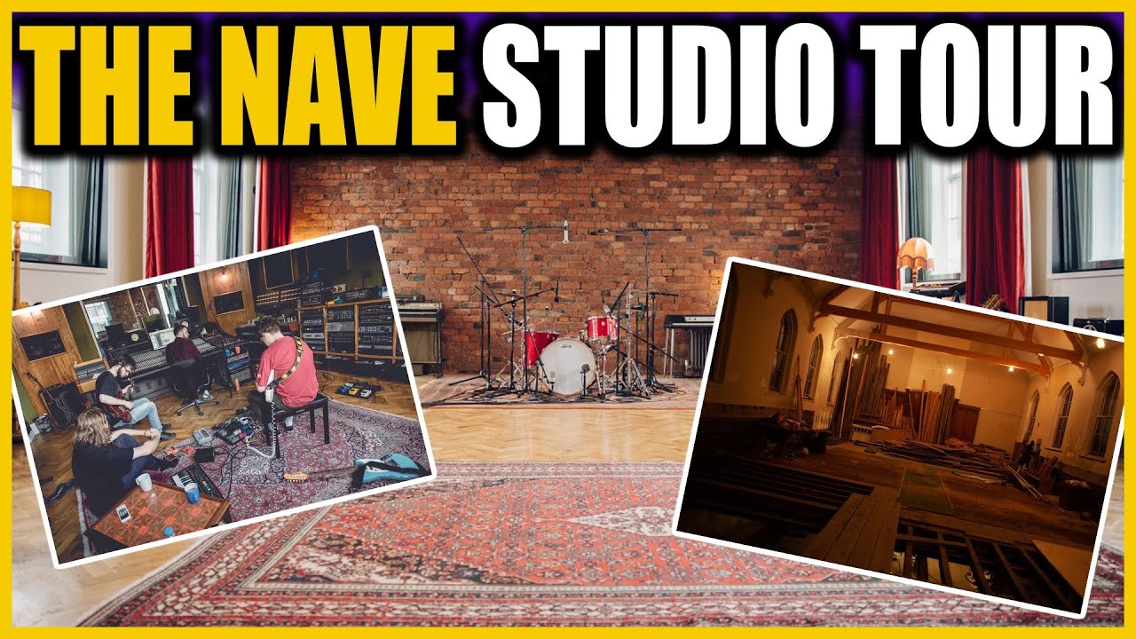 World Class DRUM Room - The Nave Studio Tour With Kristian Kohle 2