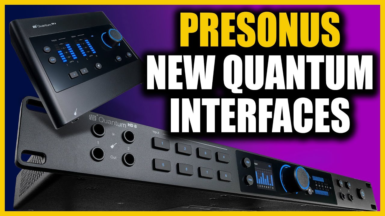 PreSonus All New INTERFACES Quantum ES2 & HD8 Review - Giveaway & FREE Multitracks 2