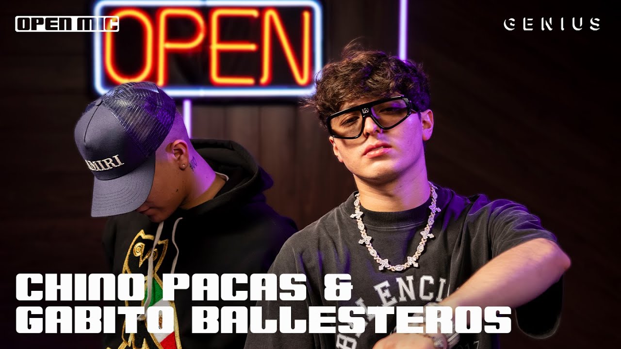 Chino Pacas & Gabito Ballesteros "Tunechi" (En Vivo) | Genius Open Mic 2