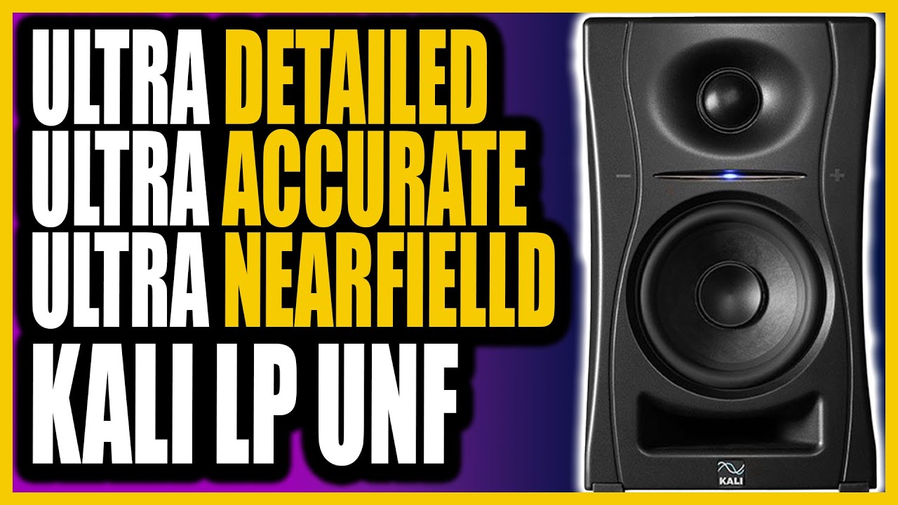 HUGE Sound SMALL Size! Kali Audio LP-UNF Monitor System: No Calibration Required (and Bluetooth?) 2