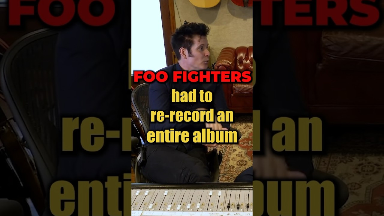 Foo Fighters had to Re-Record The Colour And The Shape 2