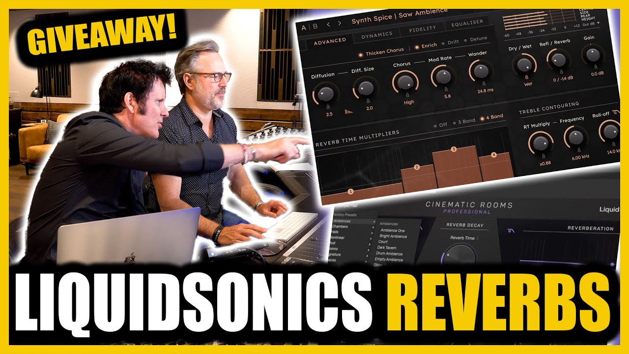 Ultimate Reverb Selection - LiquidSonics Reverbs Walkthrough with Warren & Joe Carrell 2