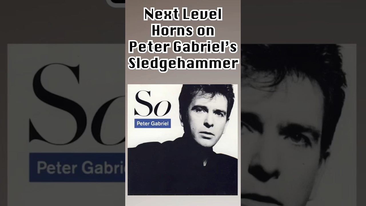 Peter Gabriel - Sledgehammer Horns Production 2