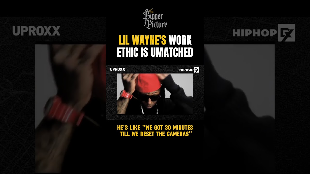 Lil Wayne Has An Incredible Work Ethic 😤 2