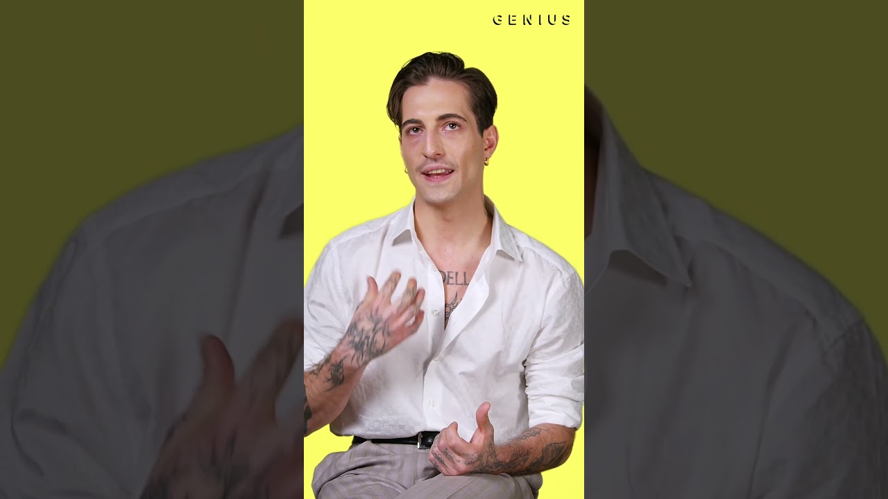 Damiano David breaks down the personal story behind the hook on "Born With A Broken Heart" 💛 #Genius 2