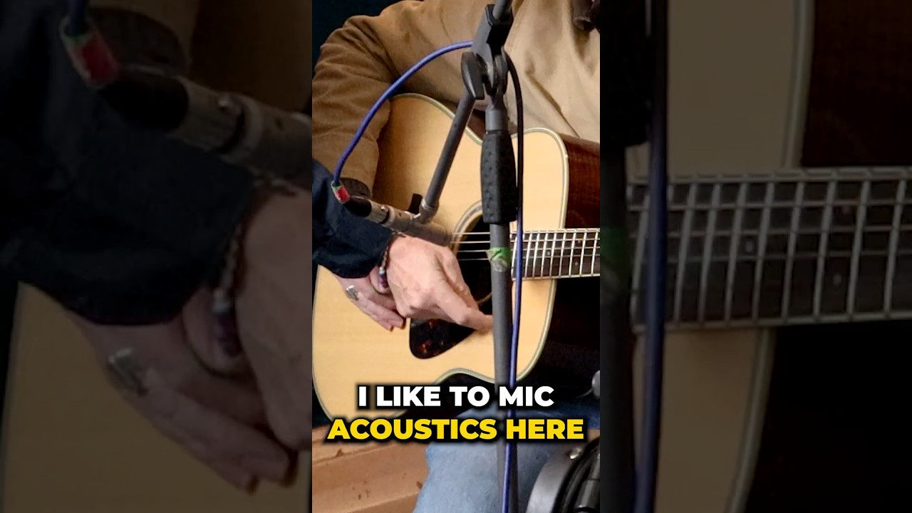 Mic Positions On Acoustic Guitars 2