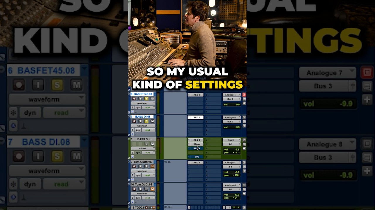 Mixing Bass: My Template 2