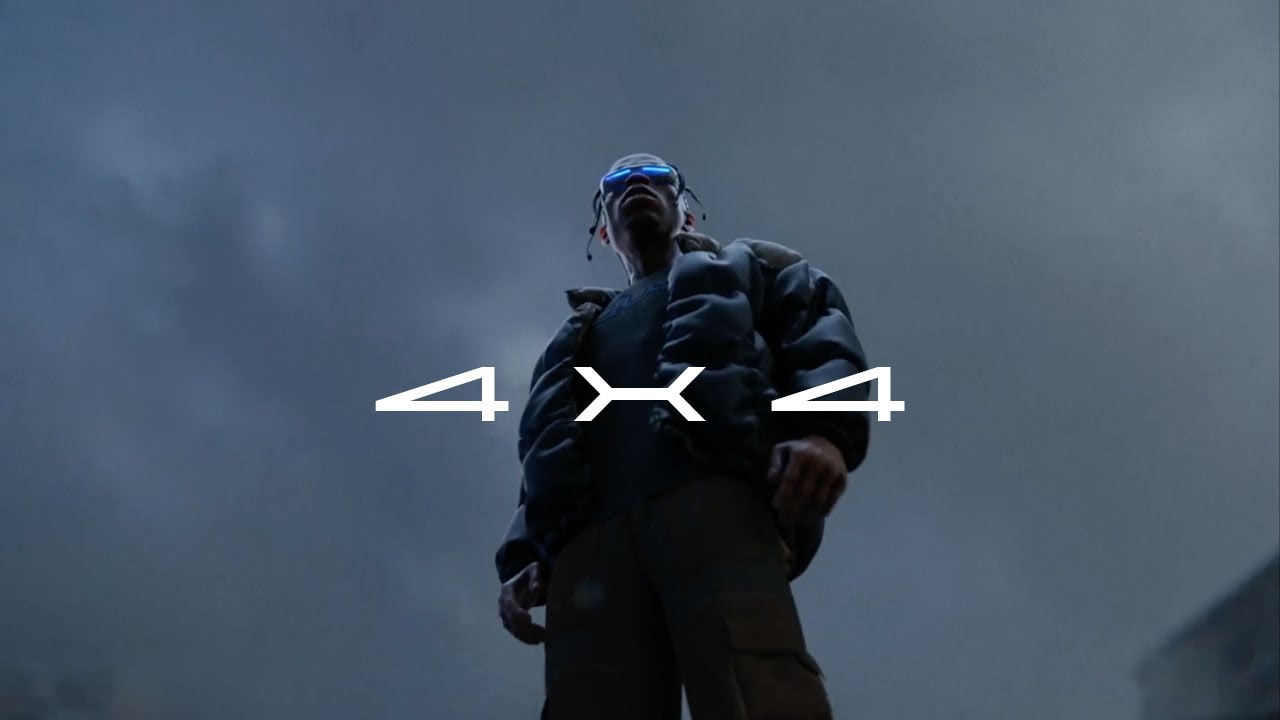 Travis Scott & Forgotten - 4X4 (REMIX - Official Visualizer) 2