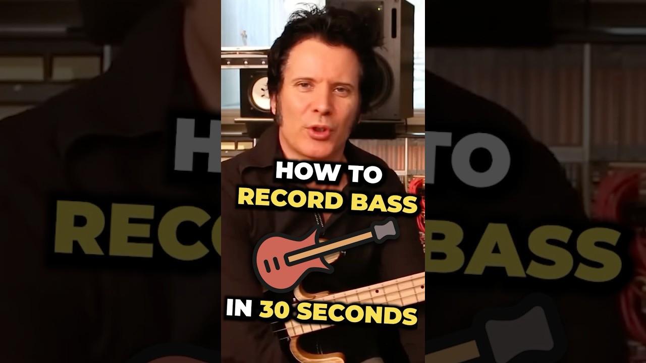 How I Record Bass Guitar 2