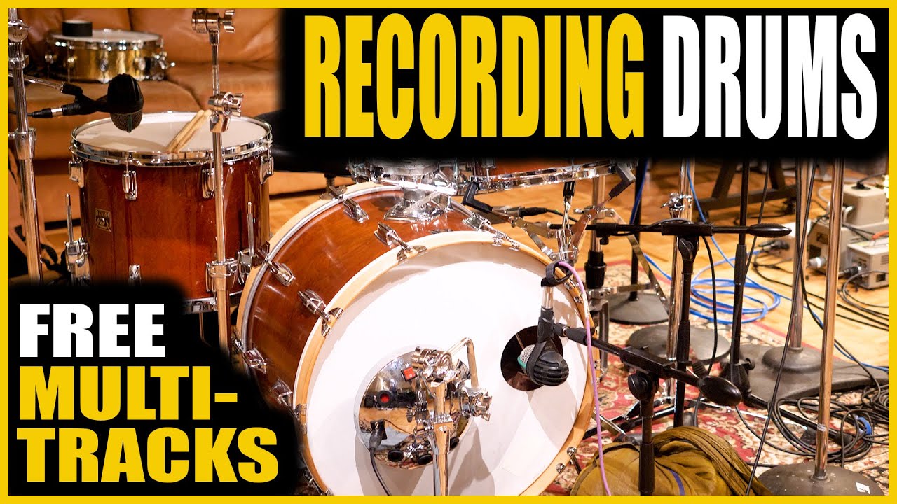 Recording DRUMS with Will Chason at Hyde Street Studio - FREE Multitracks 2