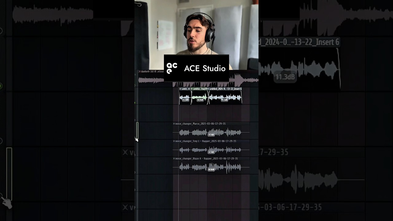 ROYALTY FREE AI VOICES FOR YOUR SONGS 👀 #acestudio #artist #producer 2
