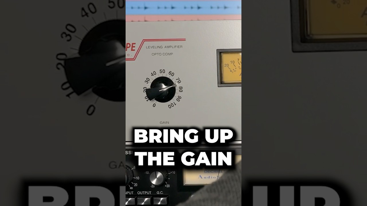 Compressing Bass With Audioscape Opto Compressor 2