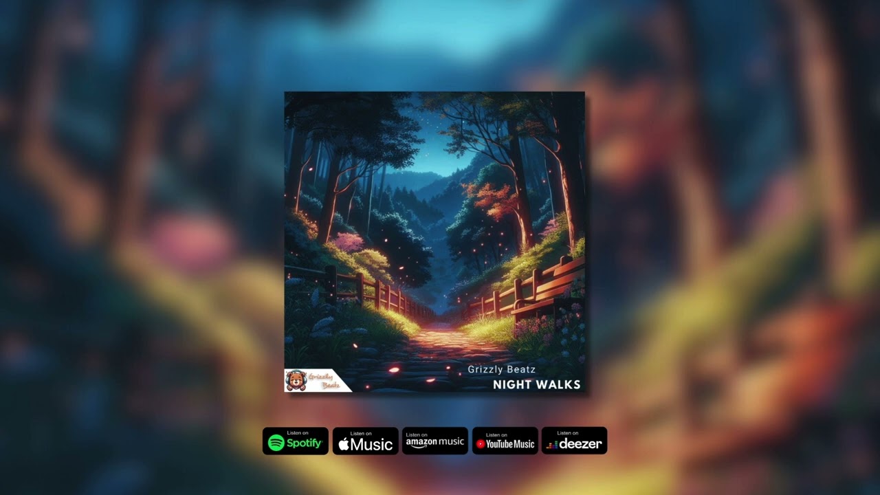 [Royalty Free LoFi Music] Grizzly Beatz - Night Walks (Sync License) LoFi Beats 2025 2