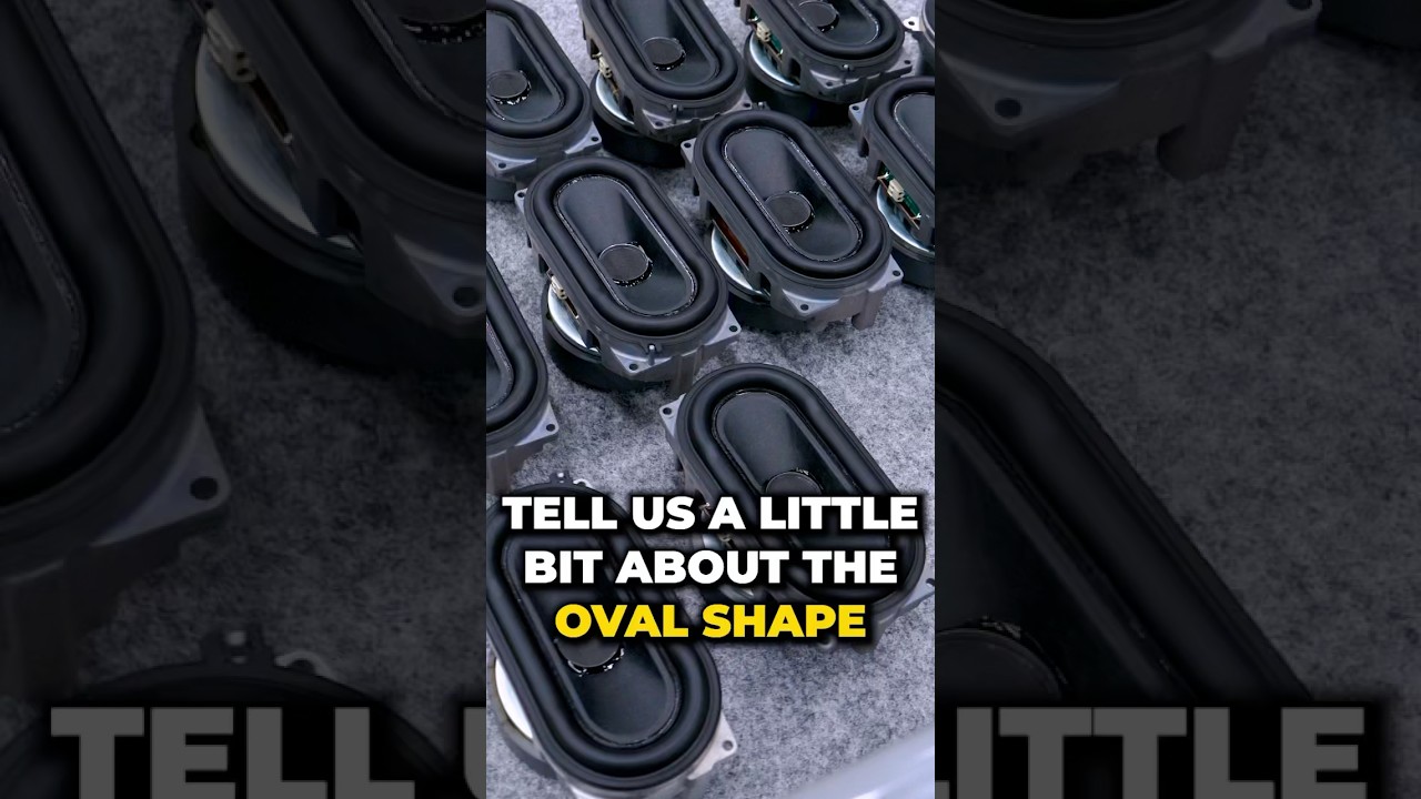 Oval Shaped Drivers Inside Genelec Ones Series Monitors 2