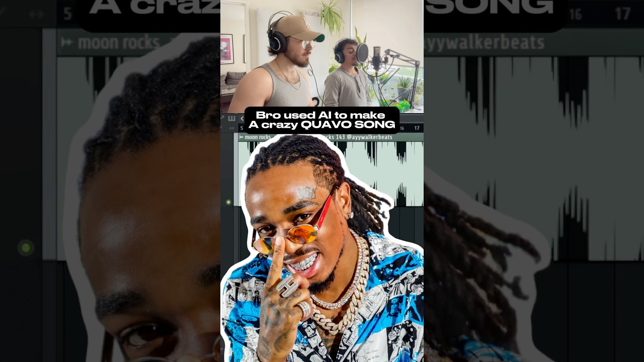 Bro used QUAVO ai to make a hit 👀🔥 #quavo #migos #spotify 2