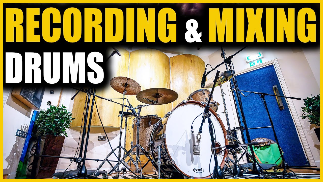 Recording DRUMS With Al Groves at The Motor Museum in Liverpool - Free Multi Tracks 2