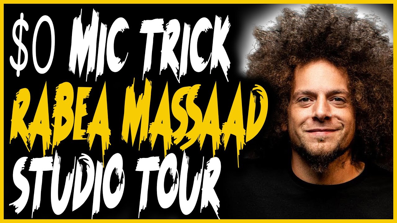 $0 Mic Trick Rabea Massaad Studio Tour 2
