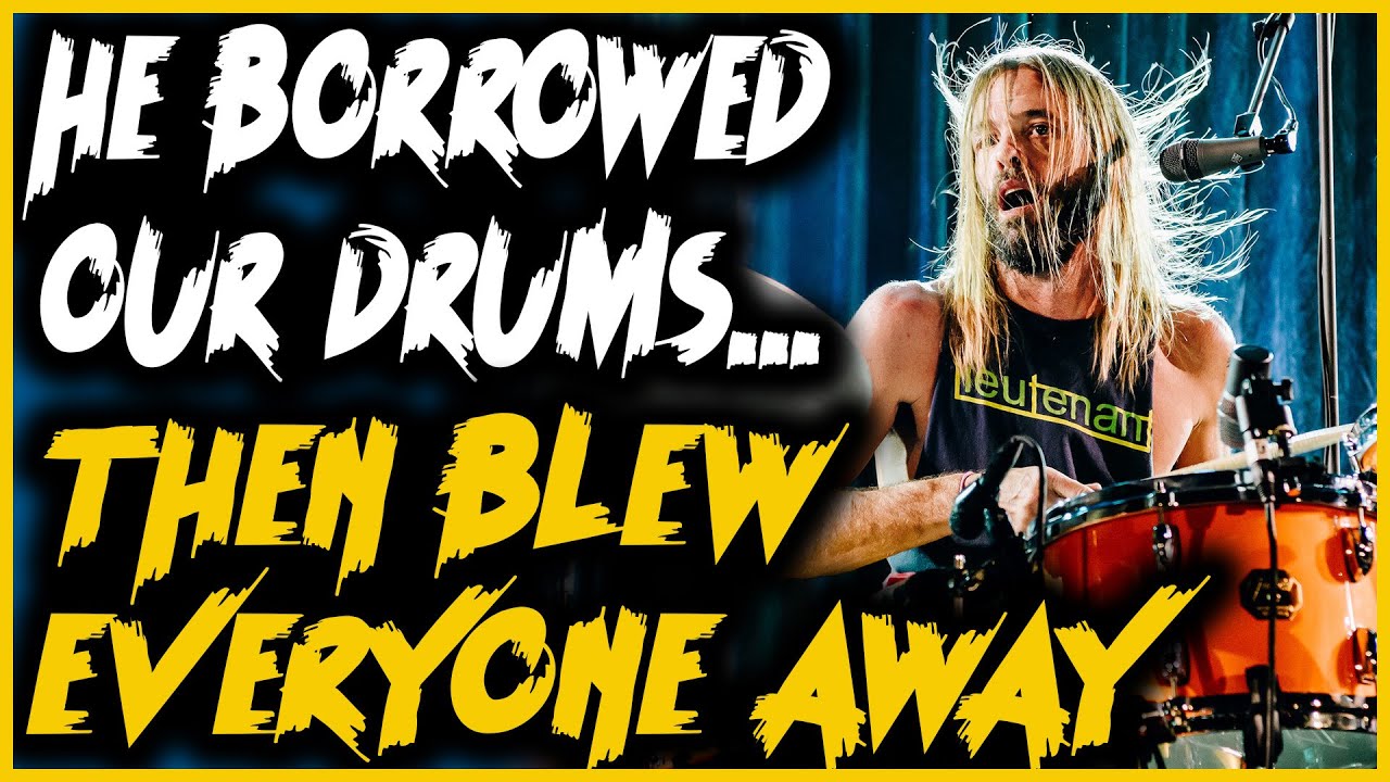 Taylor Hawkins - He Borrowed Our DRUMS Then Blew Everyone Away! 2