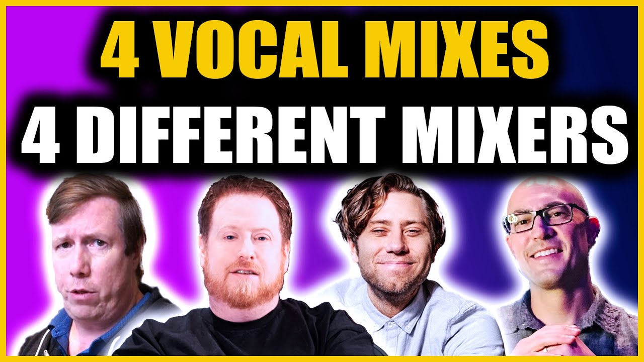 Mixing Vocals - 4 Different Approaches: Marc Daniel Nelson, Bob Horn, Darrell Thorp and Ariel Chobaz 2 Mixing Vocals - 4 Different Approaches: Marc Daniel Nelson, Bob Horn, Darrell Thorp and Ariel Chobaz 2