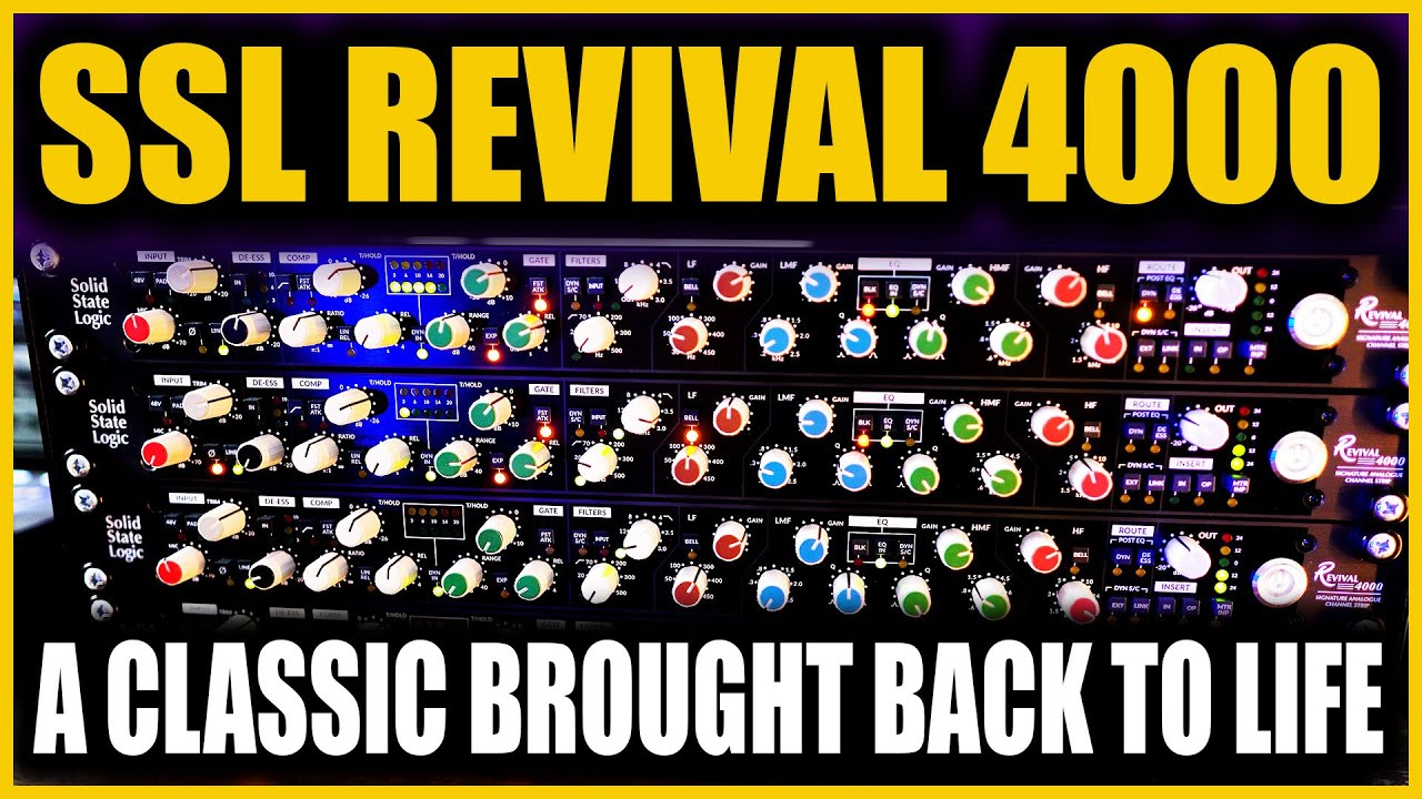 SSL 4000 is BACK!!! - The SSL Revival 4000 First LOOK! 2