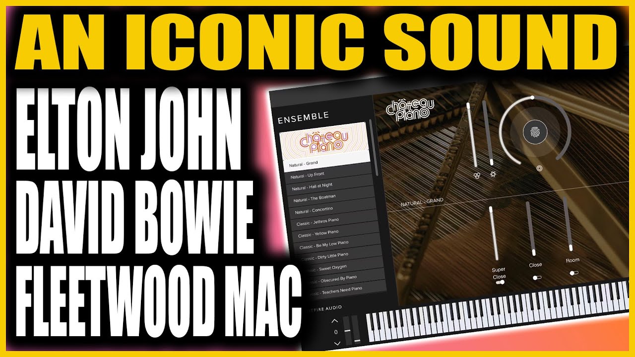 Goodbye Yellow Brick Road… Hello @spitfireaudiollp Château Piano with @DavidBennettPiano 2