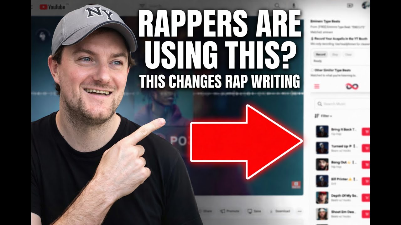 Chrome Extension Lets Rappers Write, Record Raps & Find Beats Directly on YouTube【YT BOOTH】 2