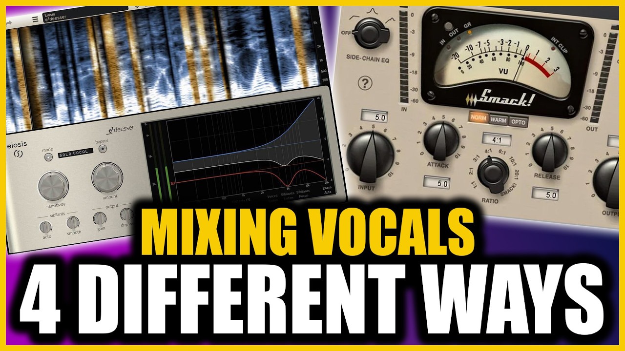 4 Different Ways to Mix Vocals, From Aggressive Compression to Natural Space 2