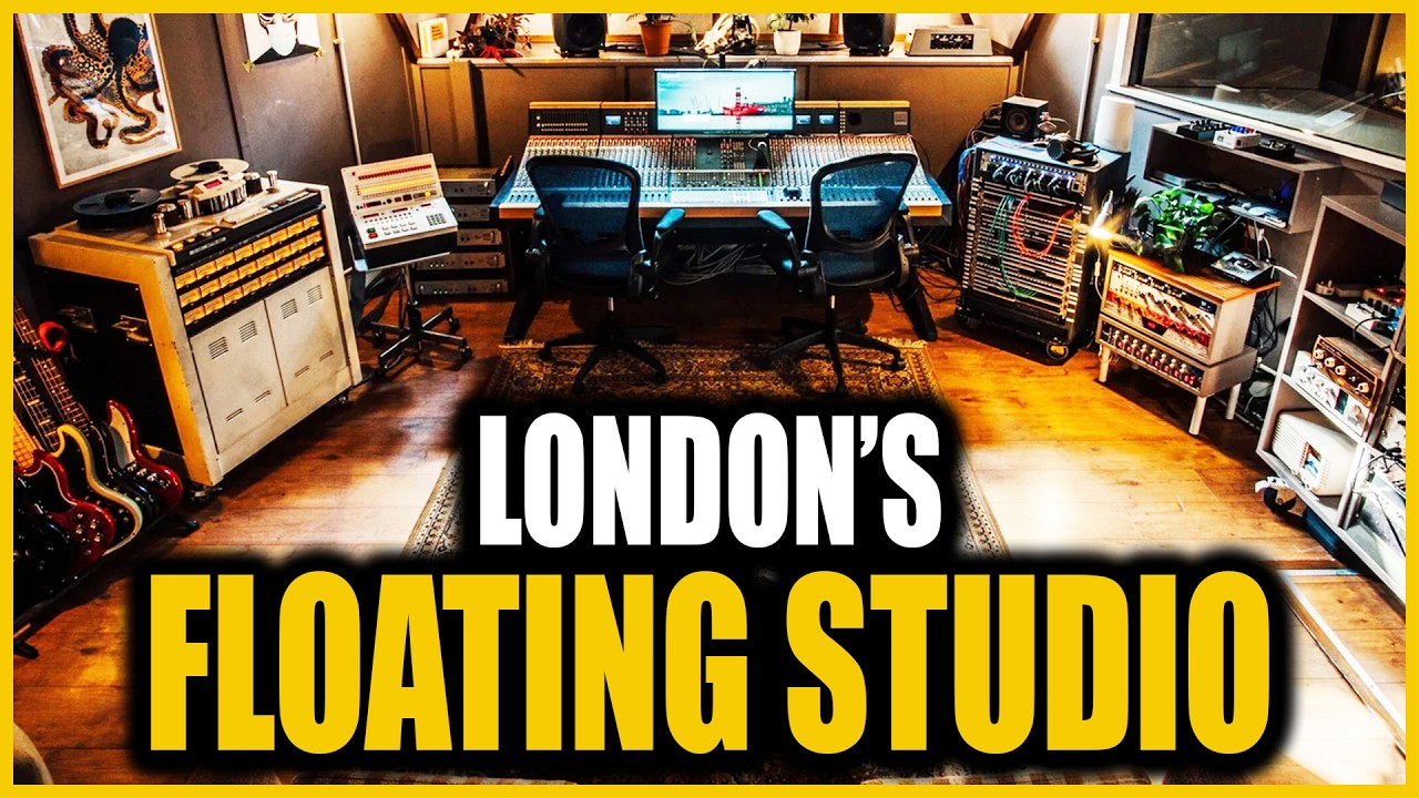 Recording on a 1939 Lightship in London - Lightship 95 Studio 2