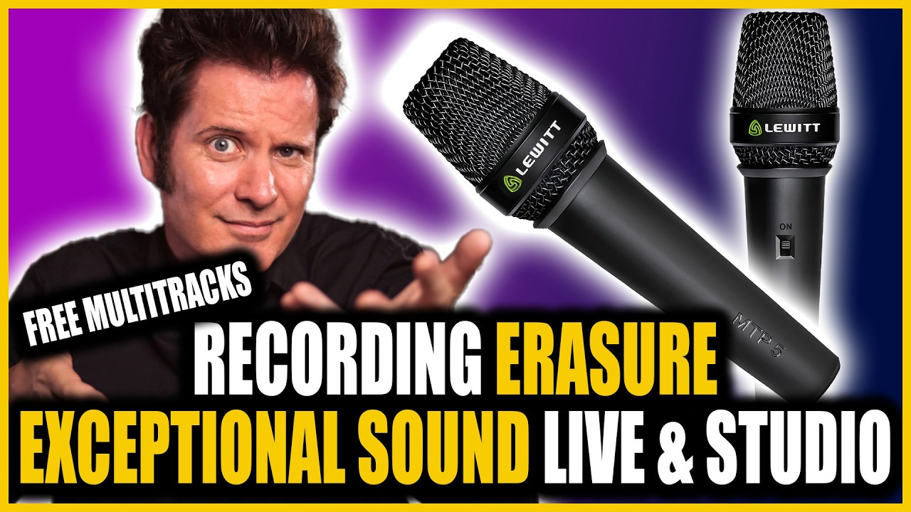 Recreating Erasure's A Little Respect with the Lewitt MTP 5 2