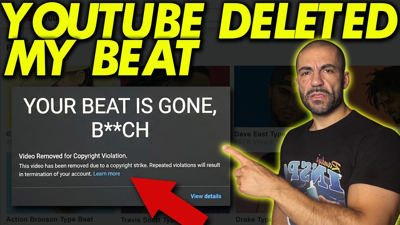YouTube is Deleting my Beats! 2