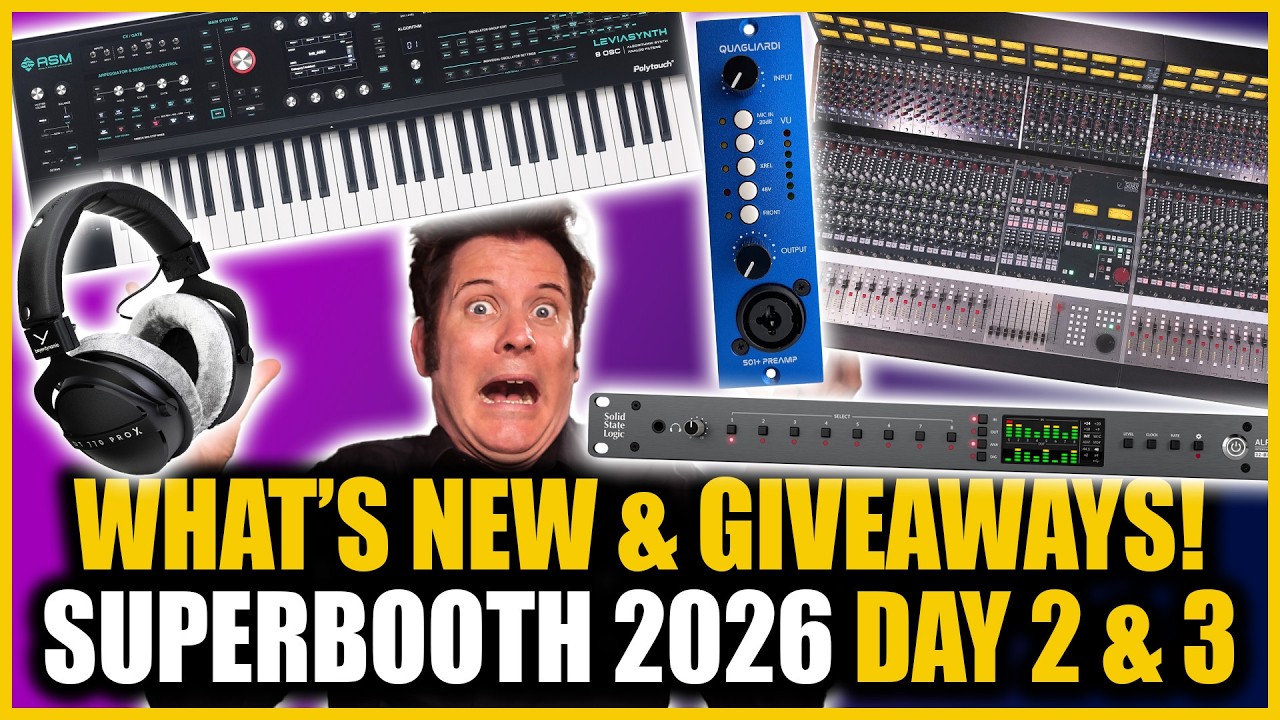BEST Audio Gear of SuperBooth 2026 Berlin: Day Two and Three 2