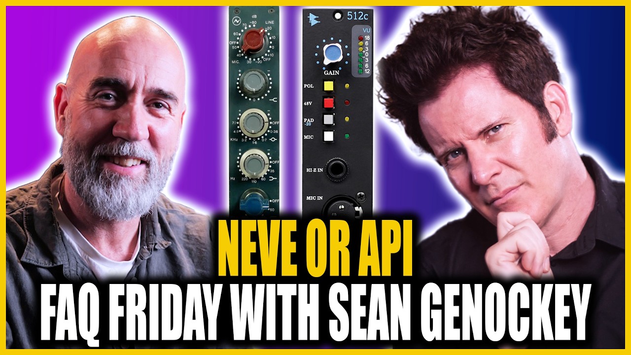 NEVE or API? Gain Structure, Gear Fires & Never Fixing It in the Mix: FAQ Friday with Sean Genockey 2