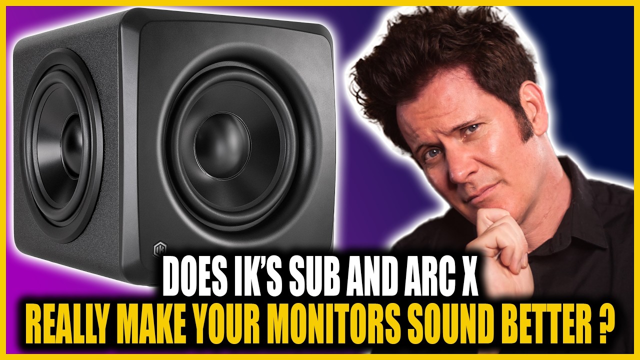 The STUDIO Upgrade I Didn’t Know I NEEDED - IK’s iLoud Sub and ARC X Made My Monitors Sound Better 2