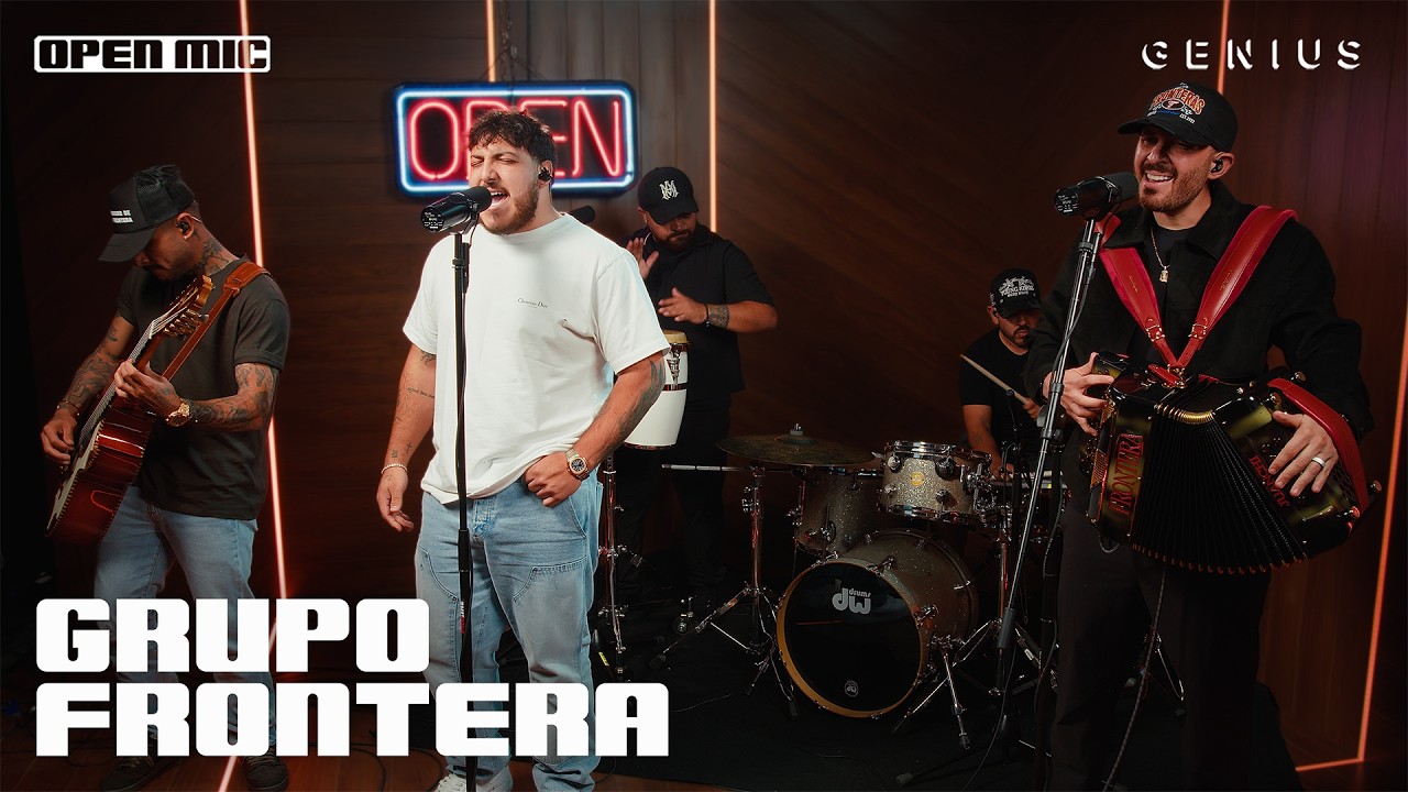 Grupo Frontera “Cuéntame” (Live Performance) | Open Mic 2