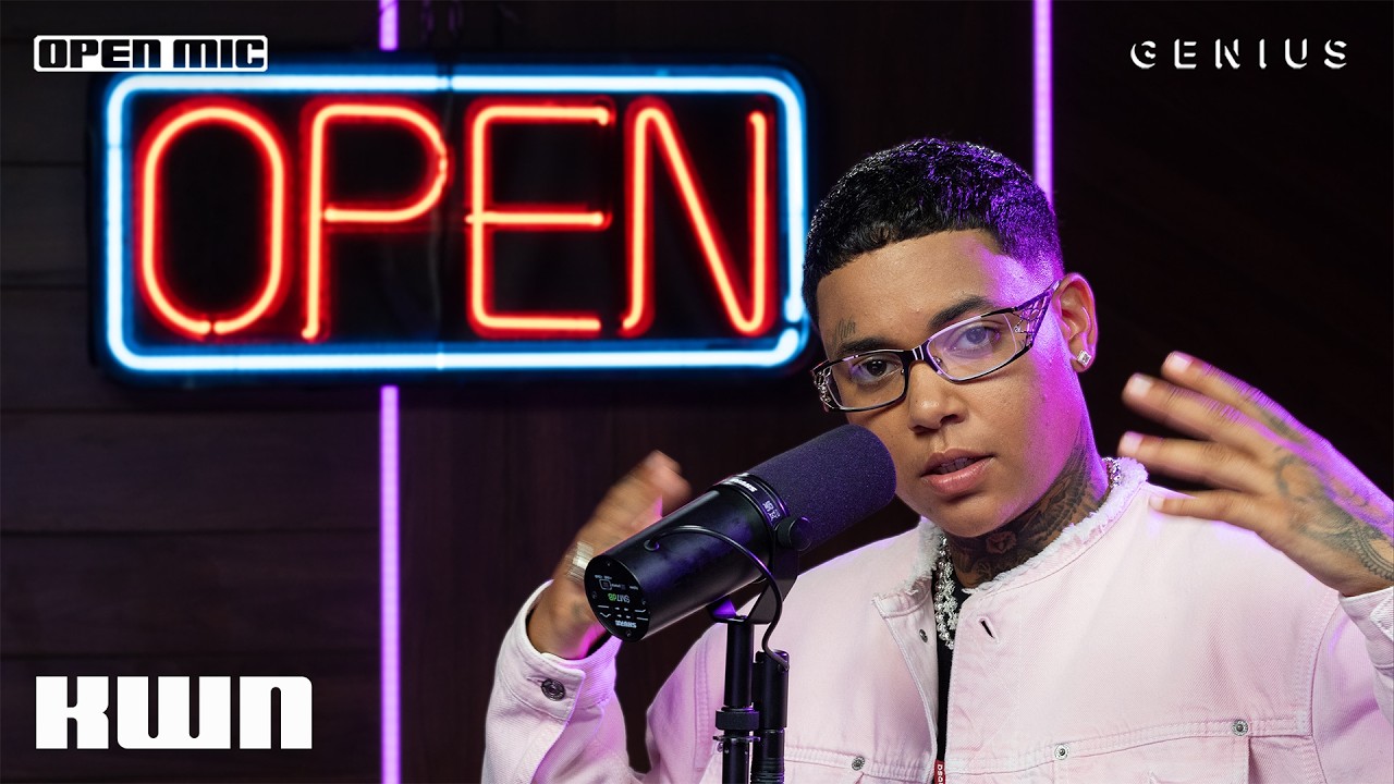 kwn “risk it all” Performed Live on Open Mic | @genius 2