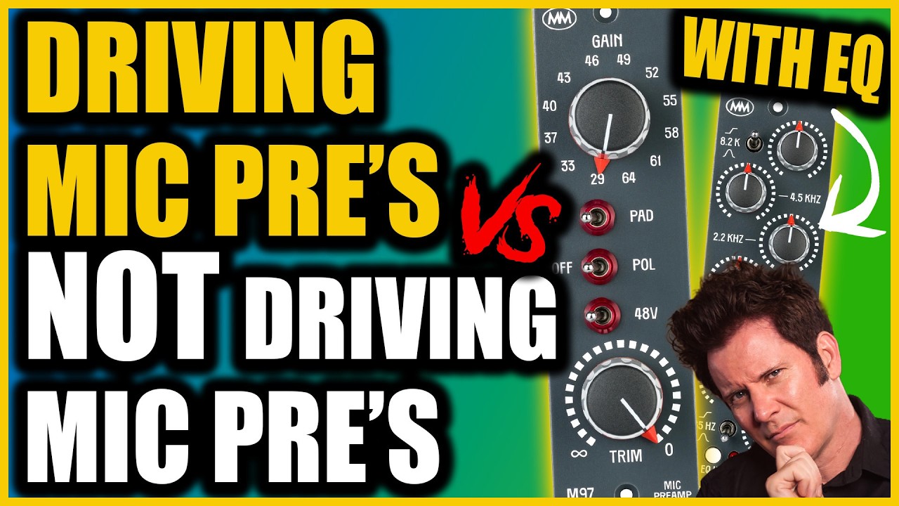 MIC PRE Sounds Better the Harder You Push It! Mesanovic M97 Mic Pre & MQ712 EQ GIVEAWAY Multitracks 2