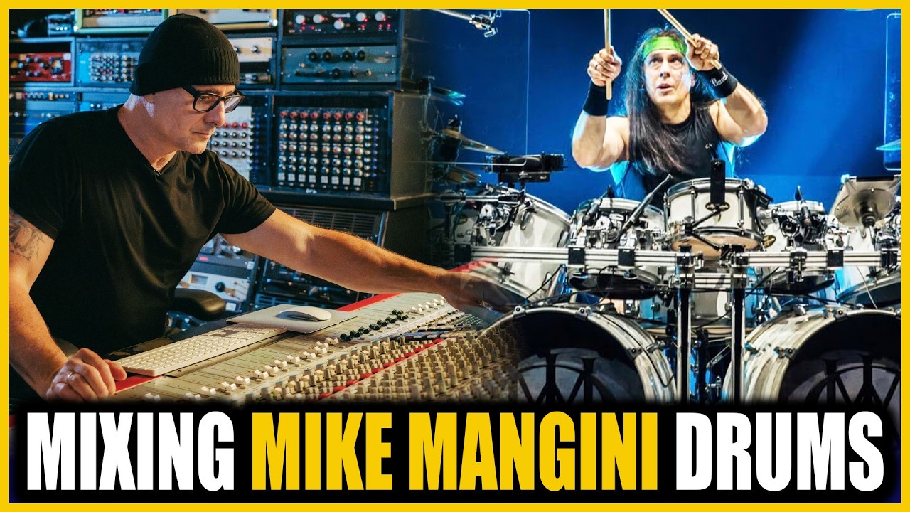 MIXING Mike Mangini DRUMS with Dan Malsch 2