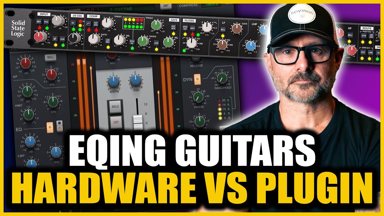 EQing Guitars Using Hardware VS In The Box With Dan Malsch 2 EQing Guitars Using Hardware VS In The Box With Dan Malsch 2