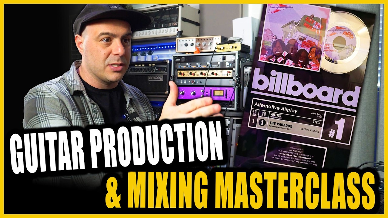 Guitar Production & Mixing Masterclass With Mike Pepe: Paradox - "Get The Message" 2