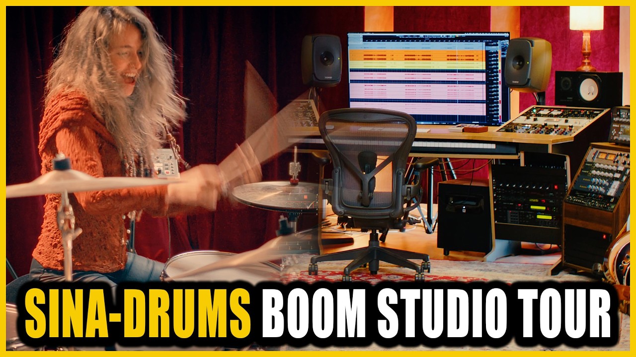 SINA DRUMS: Inside Boom Studios Her Superb Portuguese Musical Home 2