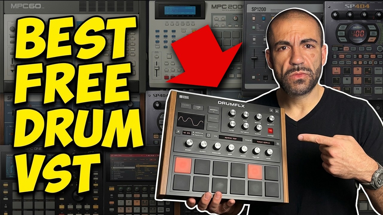 This is The Best FREE Drum VST? My Review of DrumFLX! 2